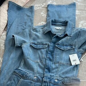 Good American Light Blue Denim Apparel